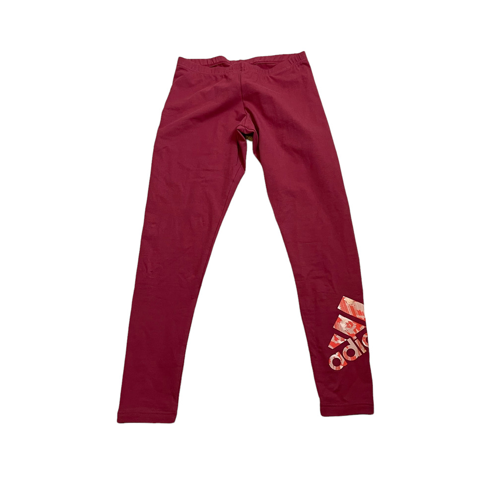 Adidas Womens Tights Yoga Pants Size Small‎ Legacy Red Cotton Blend 26X21